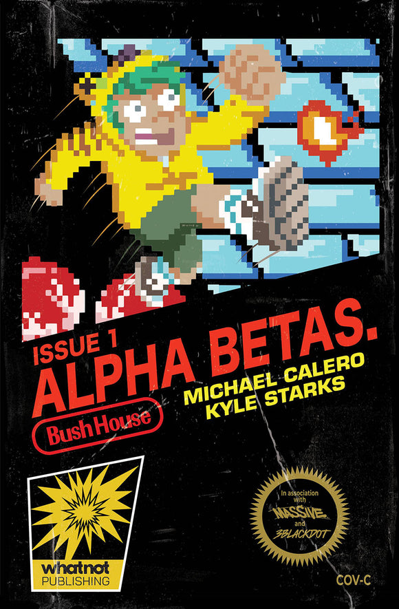 Alpha Betas #1 Cover C Variant Michael Calero Video Game Cover