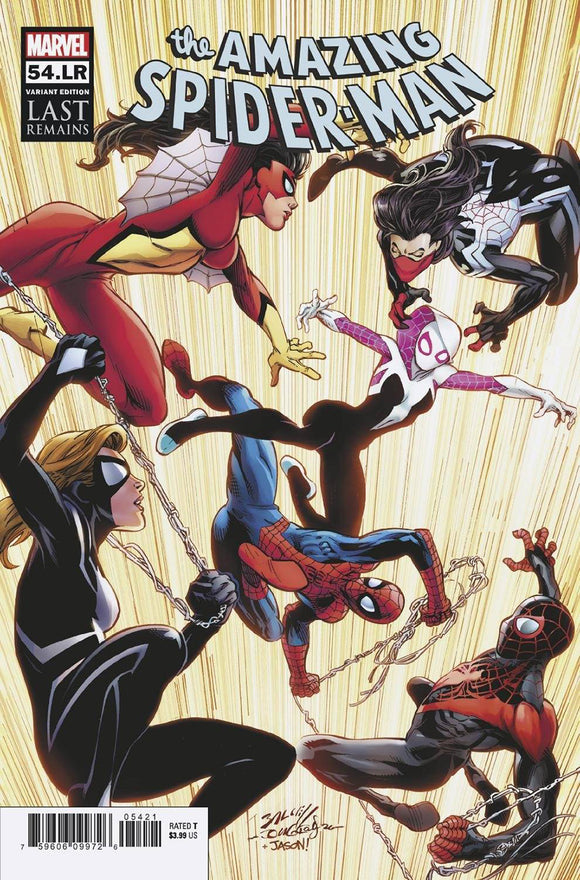 Amazing Spider-Man Vol 5 #54 LR Cover B Variant Mark Bagley Cover