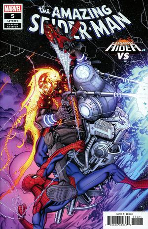 Amazing Spider-Man Vol 5 #5 Cover B Variant Nick Bradshaw Cosmic Ghost Rider VS Cover