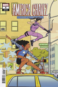 America Chavez Made In The USA #5 Cover B Variant Natacha Bustos Cover