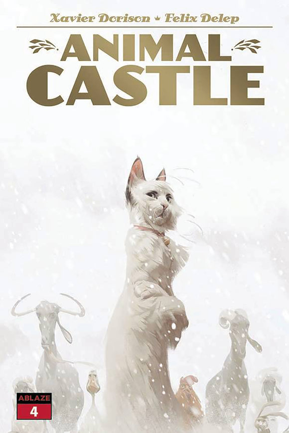 Animal Castle #4 Cover A Regular Felix Delep Winter Animals Cover