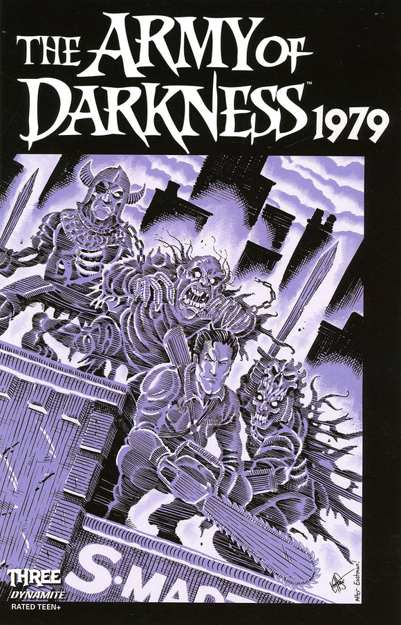 Army Of Darkness 1979 #3 Cover L Variant Ken Haeser TMNT Homage Cover