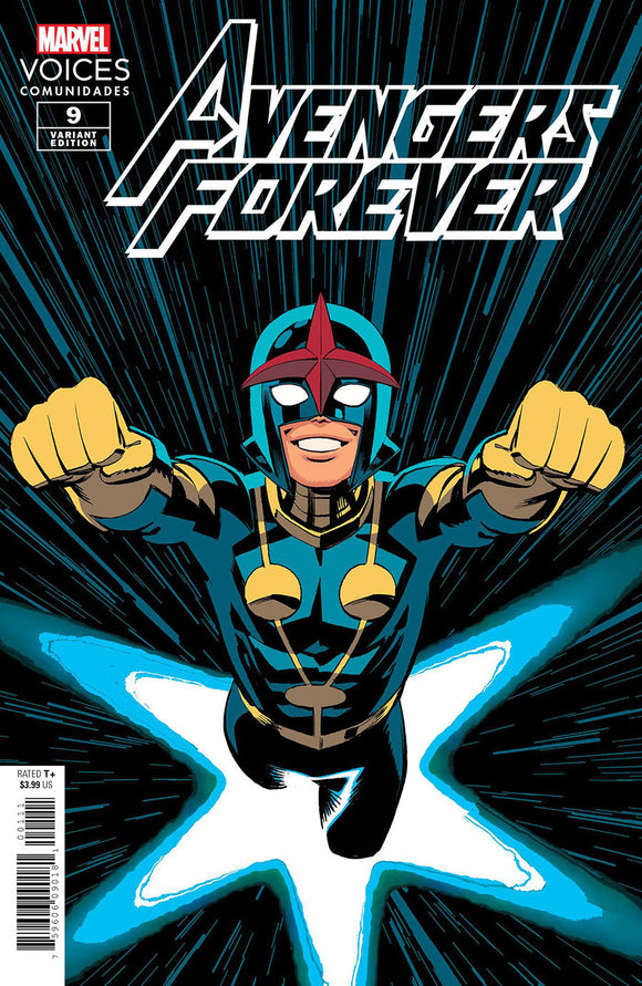 Avengers Forever Vol 2 #9 Cover C Variant Leonardo Romero Marvels Voices Community Cover