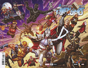 Avengers Vol 7 #37 Cover D Variant Mark Brooks Fortnite Wraparound Cover