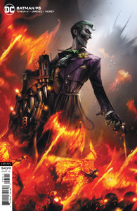 BATMAN #95 CARD STOCK F MATTINA VAR ED JOKER WAR