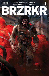 BRZRKR (Berzerker) #1 Cover C Variant Rafael Grampa Red Smoke Foil Cover