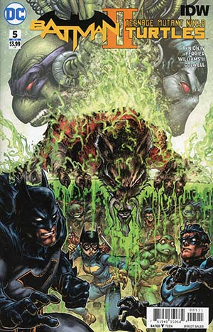 Batman Teenage Mutant Ninja Turtles II #5 Cover A Regular Freddie E Williams II Cover