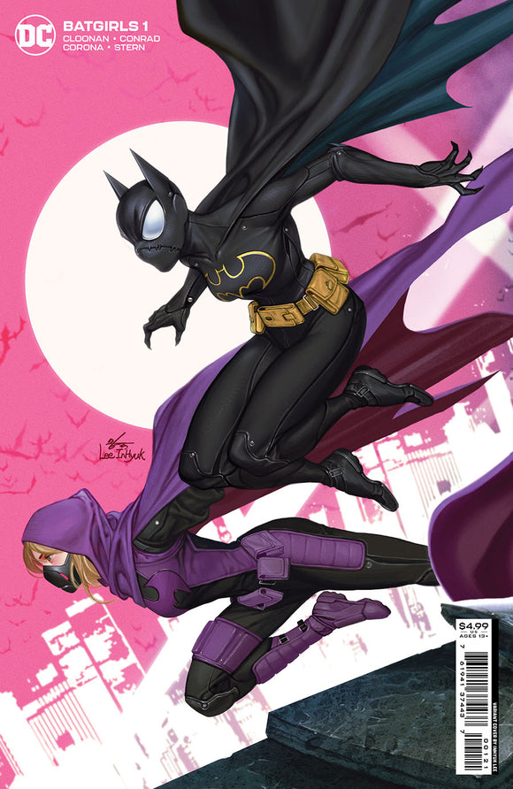 Batgirls #1 Cover B Variant Inhyuk Lee Batgirls Masked Left Side Connecting Card Stock Cover