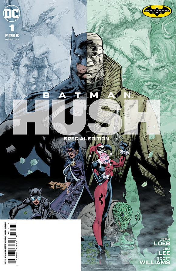 Batman Day 2022 Batman Hush #1 Special Edition - FREE - (Limit 1 Per Customer) FCBD