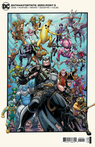 Batman Fortnite Zero Point #2 Cover B Variant Arthur Adams Card Stock Cover