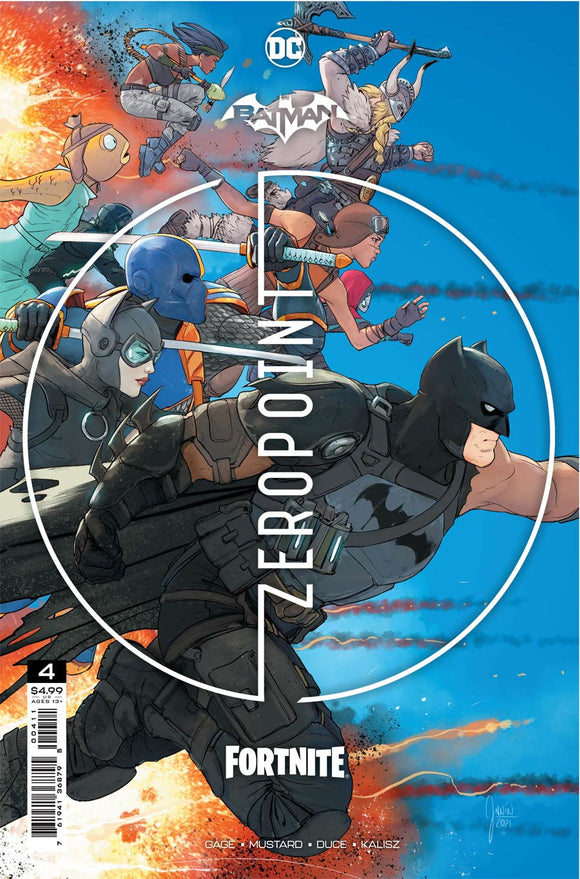 Batman Fortnite Zero Point #4    Cover A Regular Mikel Janin Cover