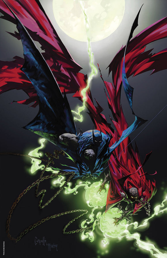 Batman Spawn #1 (One Shot) Cover K Variant Greg Capullo & Todd McFarlane Glow-In-The-Dark Cover