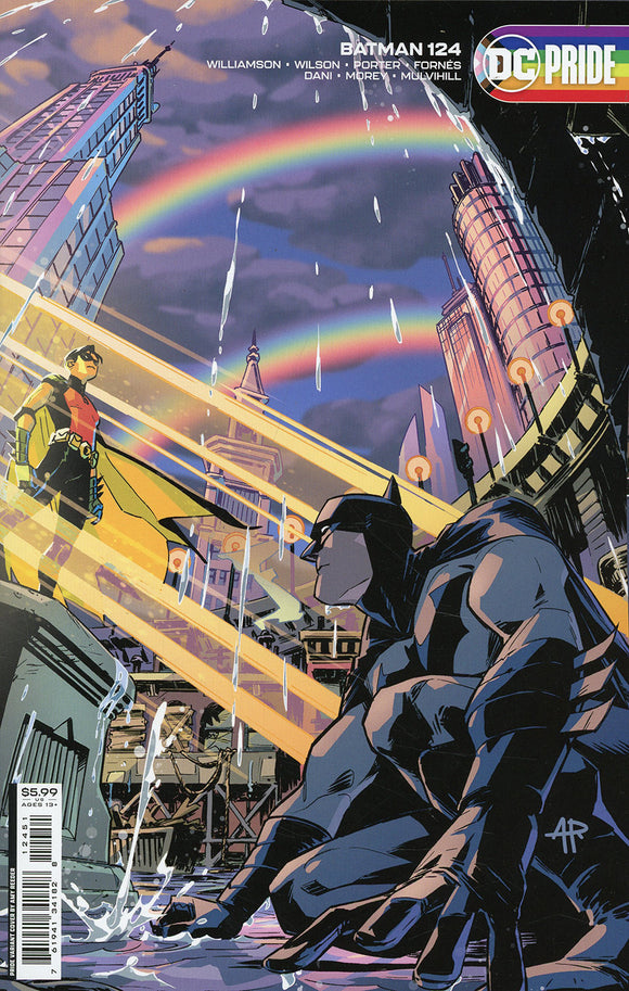 Batman Vol 3 #124 Cover C Variant Amy Reeder Pride Month Card Stock Cover
