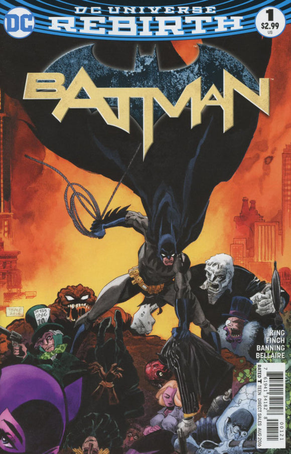 Batman Vol 3 #1 Cover B Variant Tim Sale Cover