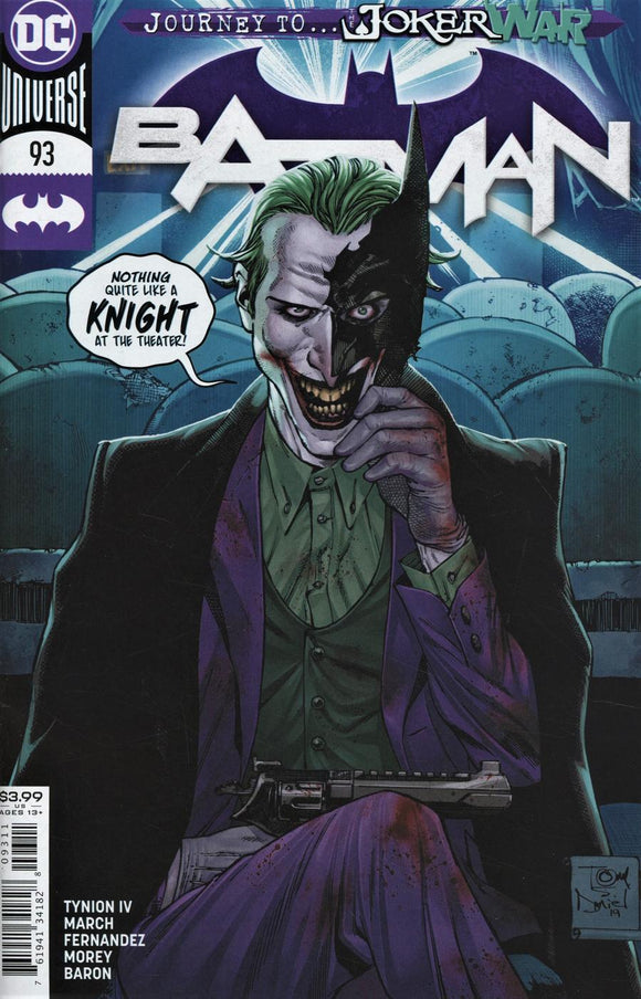 Batman Vol 3 #93 Cover A Regular Tony S Daniel Cover