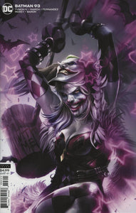 Batman Vol 3 #93 Cover B Variant Francesco Mattina Card Stock Cover