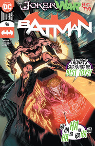 Batman Vol 3 #96 Cover A Regular Guillem March Cover (Joker War Tie-In)