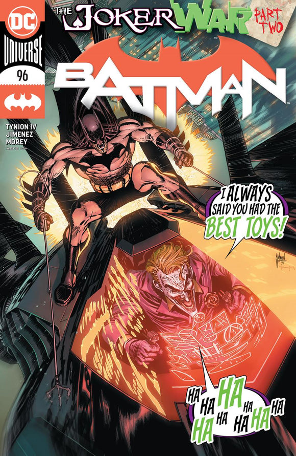 Batman Vol 3 #96 Cover A Regular Guillem March Cover (Joker War Tie-In)