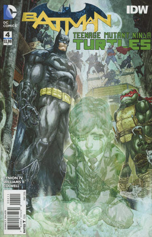 Batman Teenage Mutant Ninja Turtles #4 Cover A 1st Ptg Regular Freddie E Williams II Cover