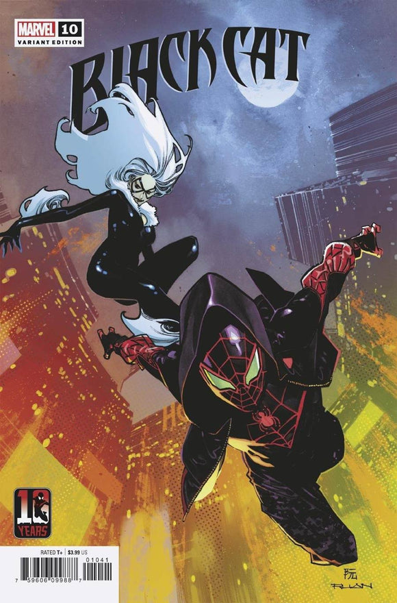 Black Cat Vol 2 #10 Cover B Variant Dike Ruan Miles Morales Spider-Man 10th Anniversary Cover