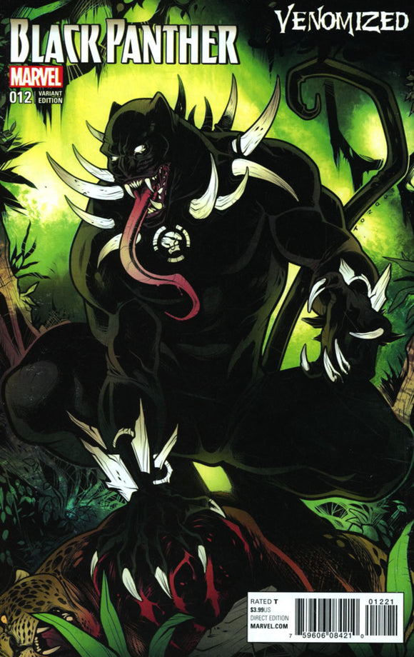 Black Panther Vol 6 #12 Cover C Variant Elizabeth Torque Venomized Cover
