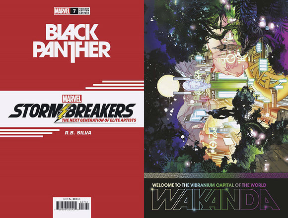 Black Panther Vol 8 #7 Cover C Variant RB Silva Stormbreakers Cover
