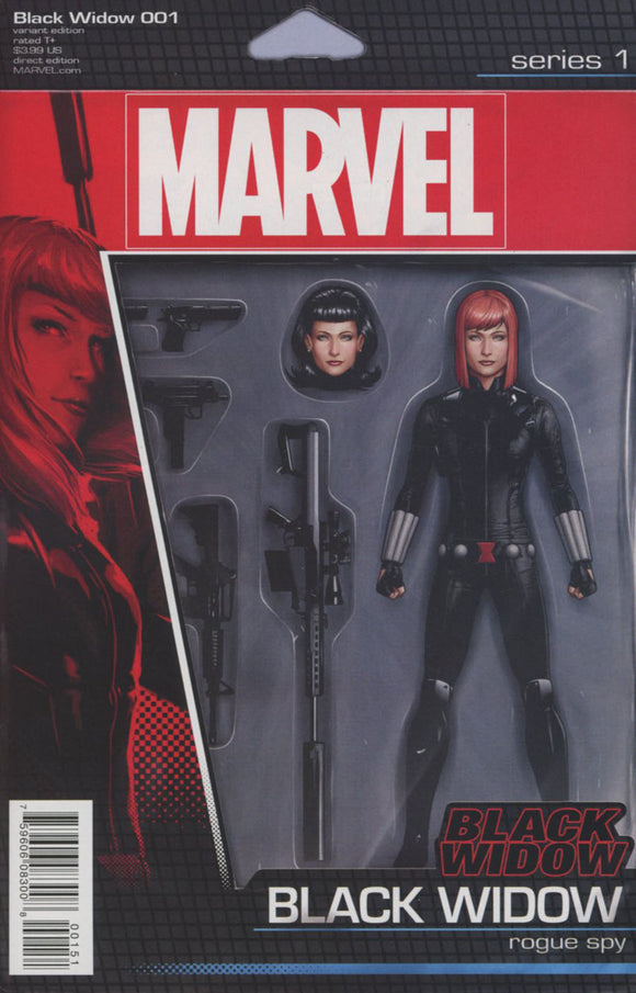 Black Widow Vol 6 #1 Cover D Variant John Tyler Christopher Action Figure Cover