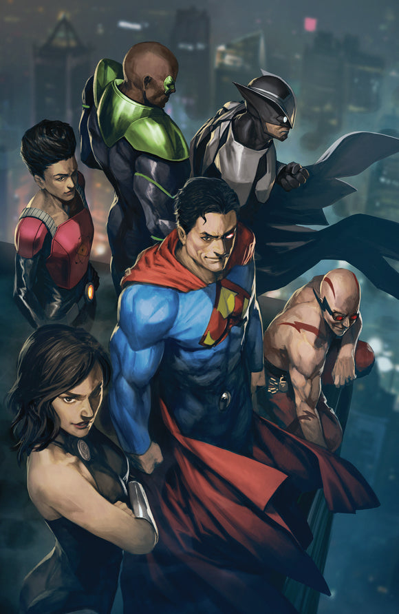 CRIME SYNDICATE #1 CVR B SKAN VAR