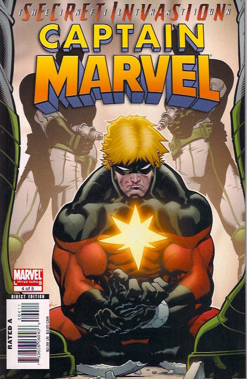 Captain Marvel Vol 5 #4 Regular Ed McGuinness Cover (Secret Invasion Infiltration Tie-In)