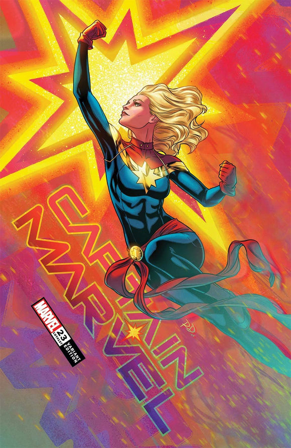 Captain Marvel Vol 9 #23 Cover B Variant Russell Dauterman Cover