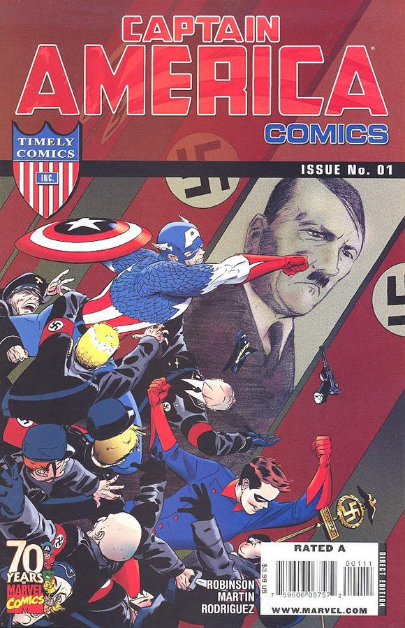 Captain America Comics #1 70th Anniversary Special Regular Marcos Martin Cover