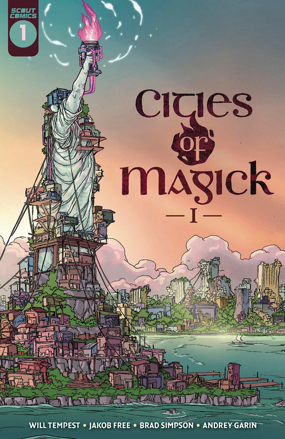 Cities Of Magick #1 Cover A Regular Will Tempest Cover