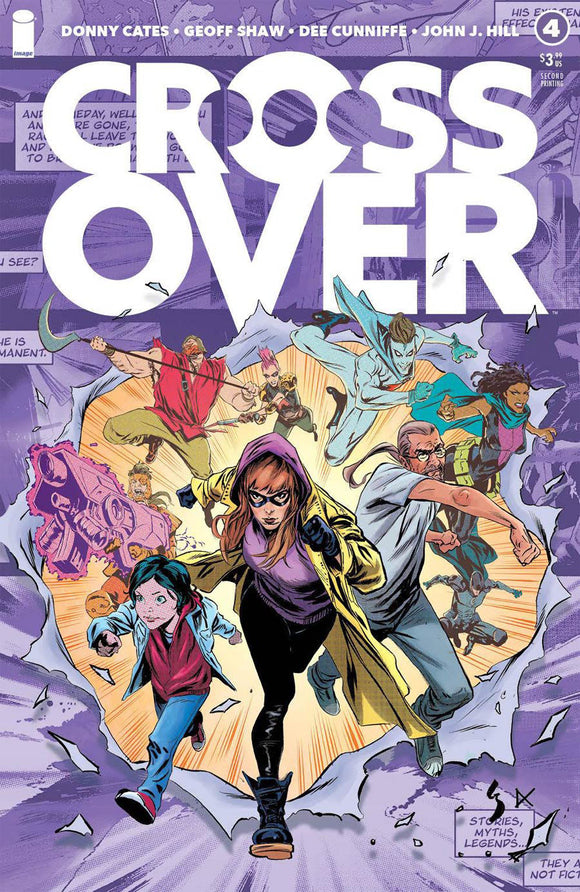 Crossover #4 Cover H 2nd Ptg