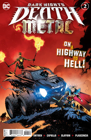 DARK NIGHTS DEATH METAL #2 (OF 6) 2ND PTG GREG CAPULLO RECOLORED VAR