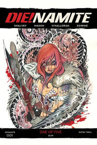 DIE!NAMITE #1 1:20 PEACH MOMOKO RED SONJA ZOMBIE VARIANT