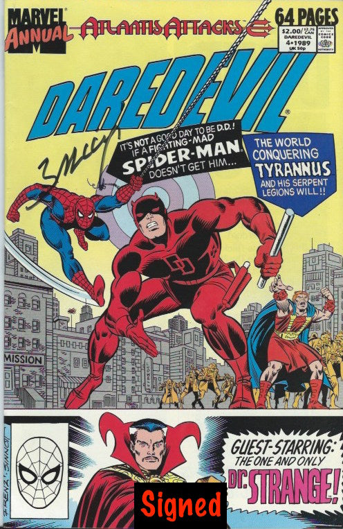 Daredevil Annual #5 **Signed**