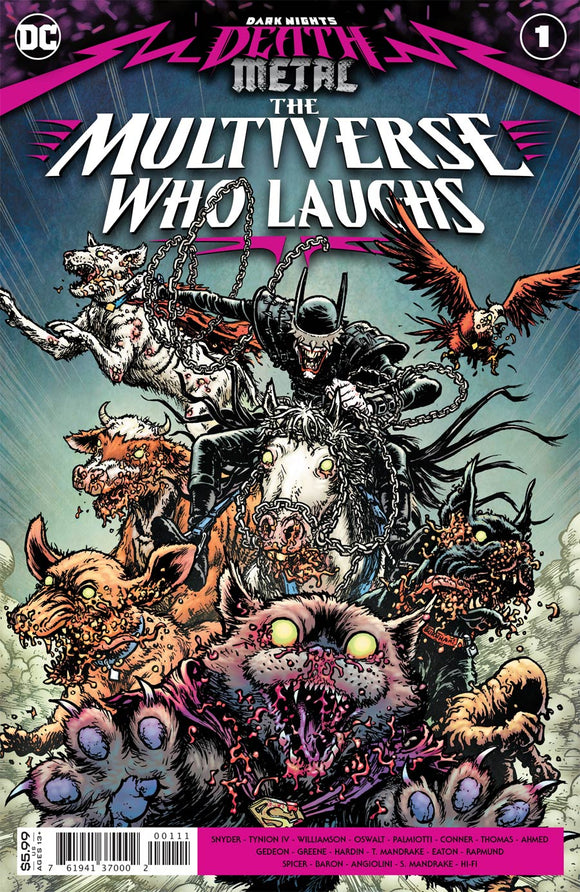 Dark Nights Death Metal Multiverse Who Laughs One Shot Cover A Regular Chris Burnham Cover