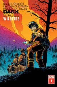 Dark Spaces Wildfire #1 Cover F 2nd Ptg Hayden Sherman Variant Cover