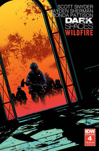 Dark Spaces Wildfire #4 Cover C Variant Angel Hernandez Cover