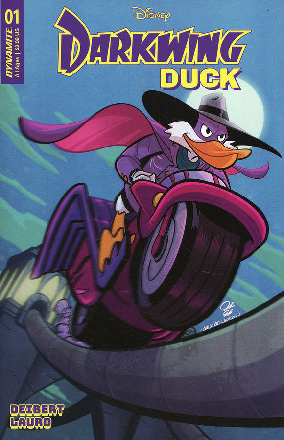 Darkwing Duck Vol 3 #1 Cover E Variant Jacob Edgar Cover