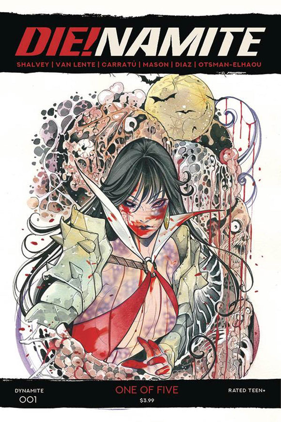 DieNamite #1 Cover F Incentive Peach Momoko Vampirella Zombie Variant Cover