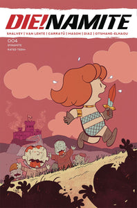 DieNamite #4 Cover H Variant Jacob Edgar Peanuts Homage Cover