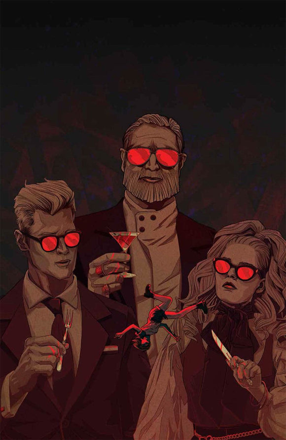 Eat The Rich #1 Cover G Incentive Kevin Tong Virgin Cover
