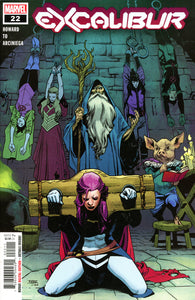 Excalibur Vol 4 #22 Cover A Regular Mahmud Asrar Cover