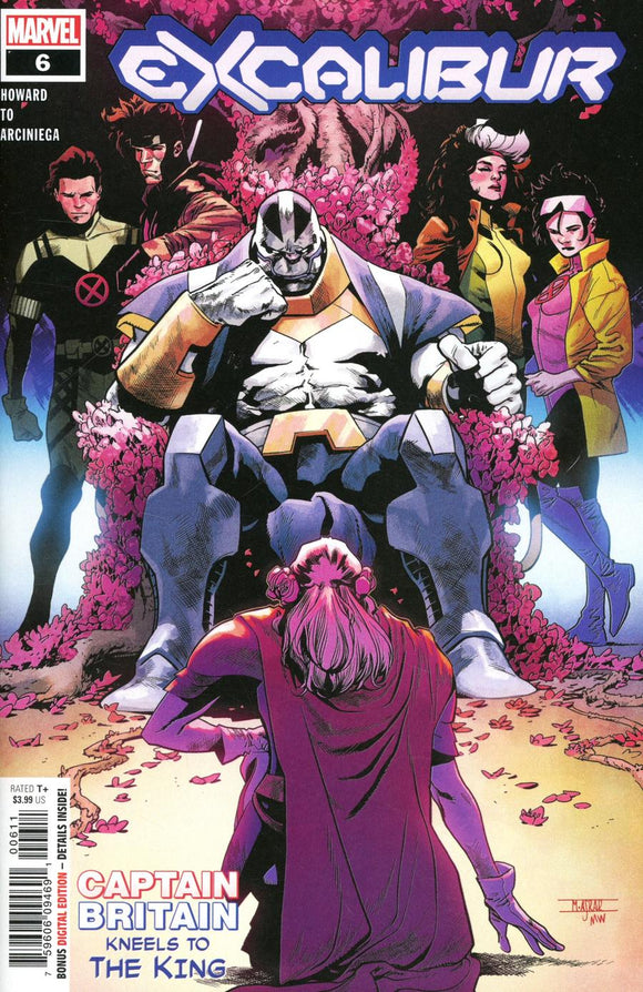 Excalibur Vol 4 #6 Cover A Regular Mahmud Asrar Cover (Dawn Of X Tie-In)