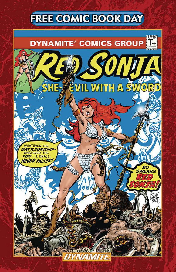 FCBD 2022 Red Sonja Marvel Feature Stories - FREE (Limit 1 Per Customer)