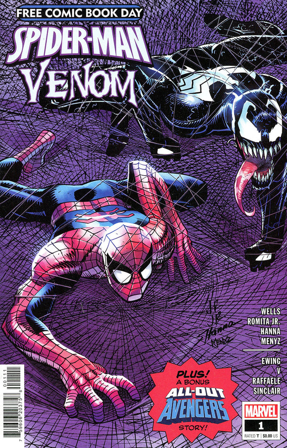 FCBD 2022 Spider-Man Venom #1 - FREE (Limit 1 Per Customer)
