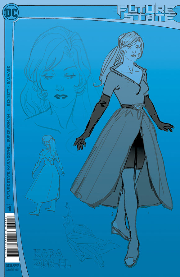 FUTURE STATE KARA ZOR-EL SUPERWOMAN #1 Second Printing