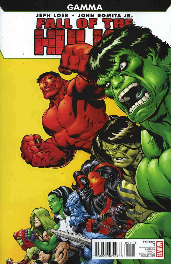 Fall Of The Hulks Gamma Cover A 1st Ptg Regular Ed McGuinness Cover