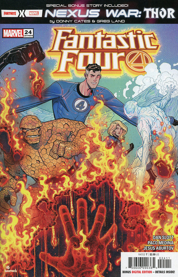Fantastic Four Vol 6 #24 Cover A 1st Ptg Regular Nick Bradshaw Cover